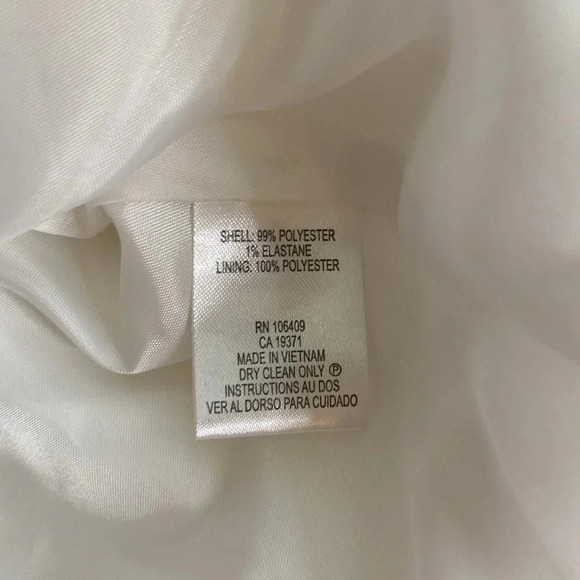 TAHARI-LEVINE STUDIO White Dress - Picture 5 of 8